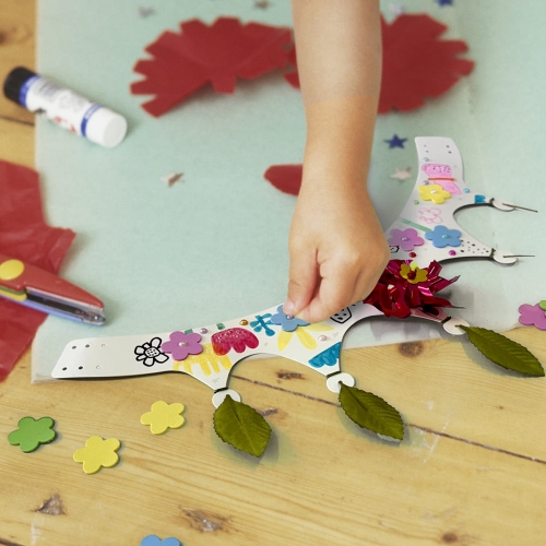 숲의요정 바람개비꽃왕관 만들기키트