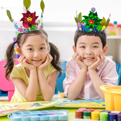 숲의요정 바람개비꽃왕관 만들기키트