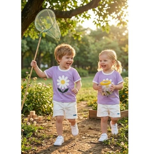 [미래아이]데이지-보라 하복활동복