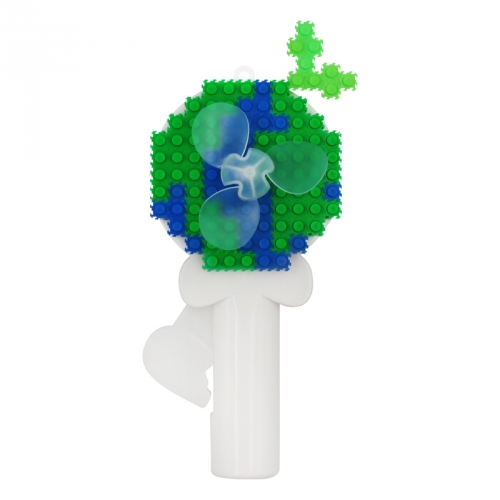 이지툭툭블럭 지구 손선풍기