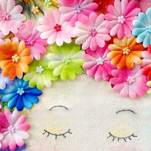 봄만들기 감성 봄꾸미기 DIY꽃그림액자 족자세트