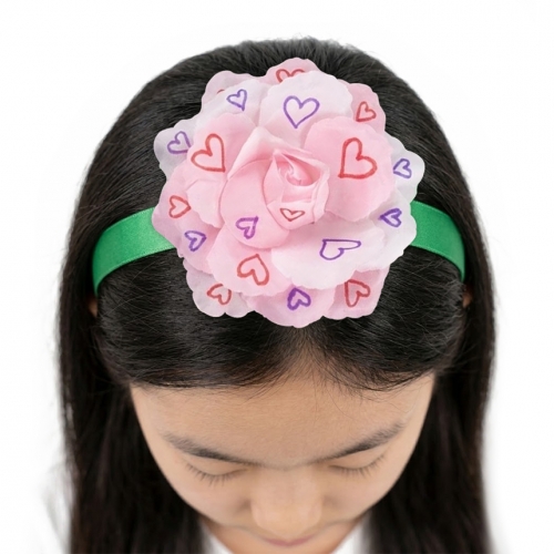 꽃 팔찌 헤어밴드 만들기 키트 초등 유치원 어린이집 공예 DIY 세트