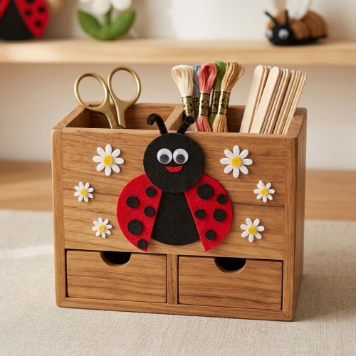 펠트 꾸미기 스티커 (10개입)