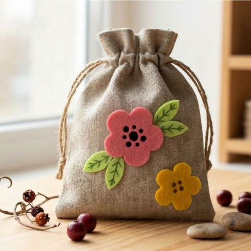 펠트 꾸미기 스티커 (10개입)