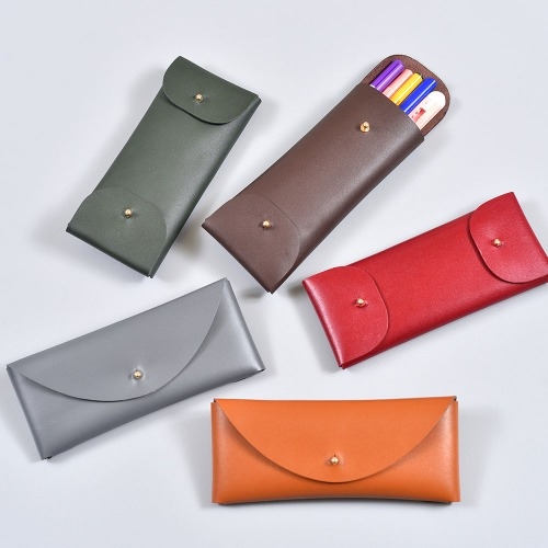 바느질없는 필통만들기 10개(천연가죽공예DIY) 색상 랜덤