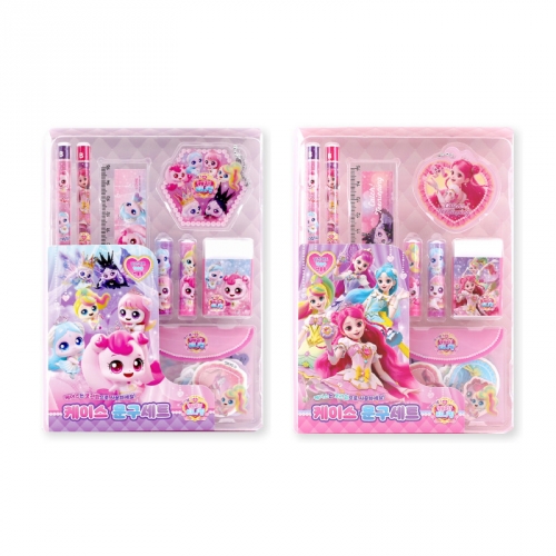 프린세스 캐치티니핑 케이스 문구세트 (랜덤 3개)