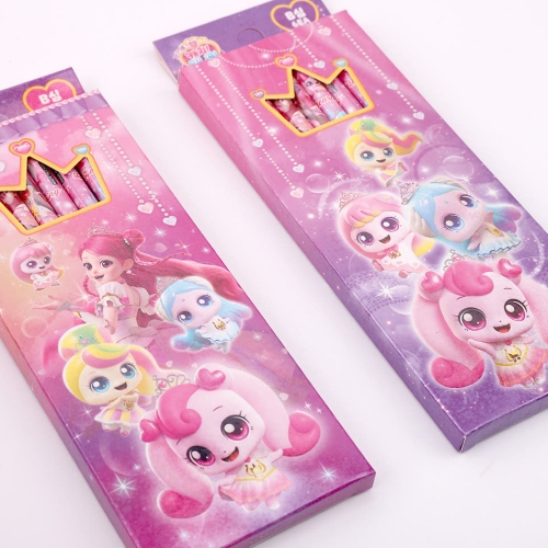 프린세스 캐치티니핑 6본 연필세트 (4개)