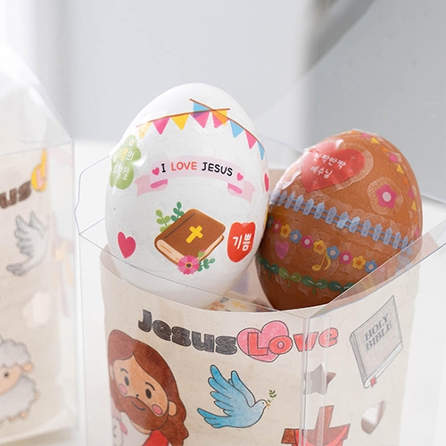 부활절 계란 데코스티커