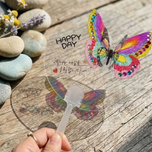 3D 나비 데코 스티커 (30개입)