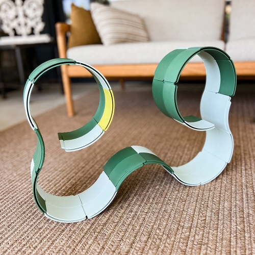 웨이투플레이 아치 블럭 쌓기 유아 창의력 문제해결 교구 놀이 유치원 장난감 36피스세트