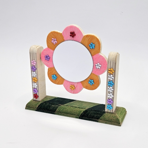 JY151 데이지꽃 미니 탁상거울 만들기