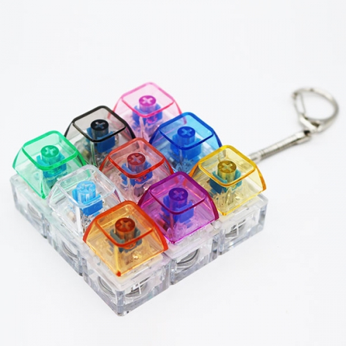 9구불빛딸깍이키링