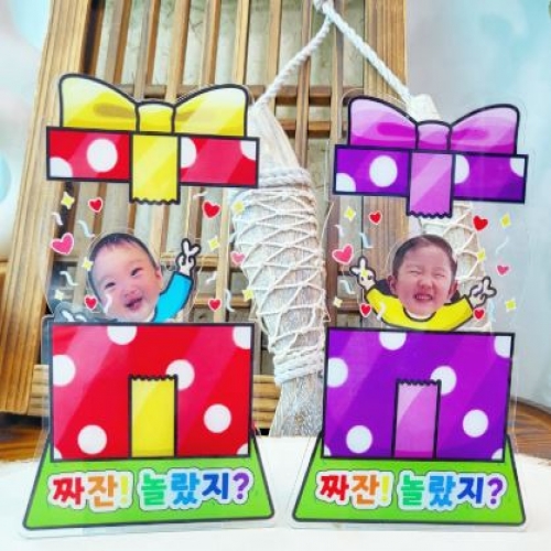 아크릴 선물상자 까딱인형