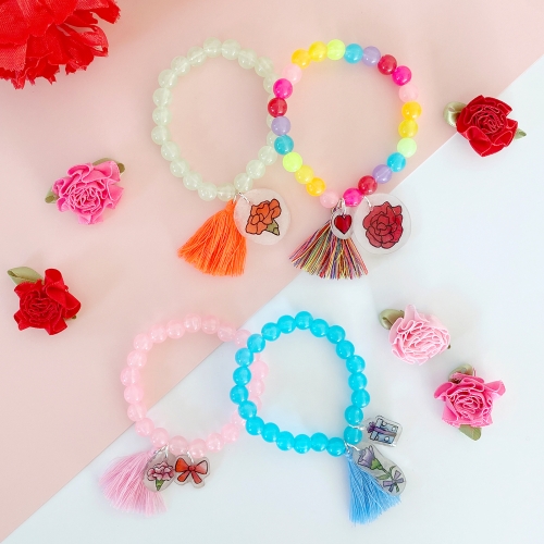 마술필름 카네이션팔찌 만들기