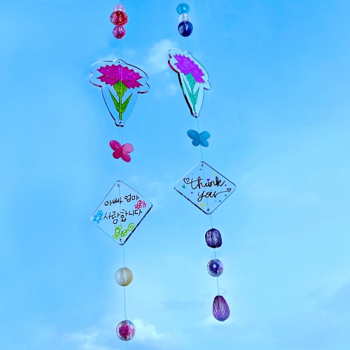 아크릴 카네이션모빌 만들기