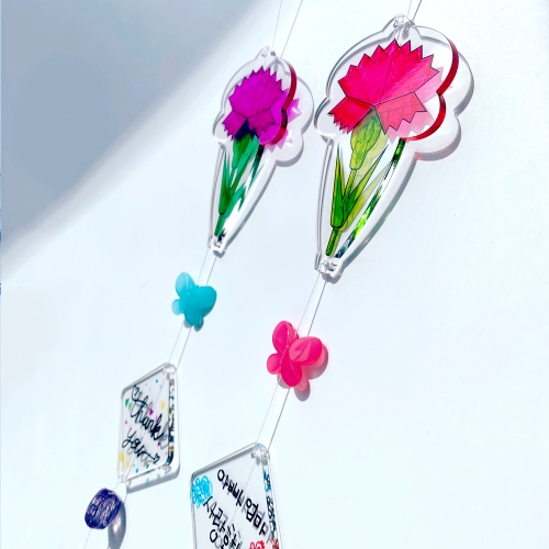 아크릴 카네이션모빌 만들기