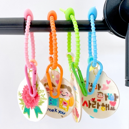 내가그리는 카네이션꽃키링 가방고리만들기