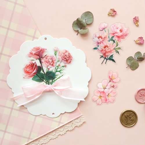 봄꽃 스티커 2종