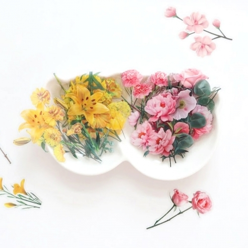 봄꽃 스티커 2종