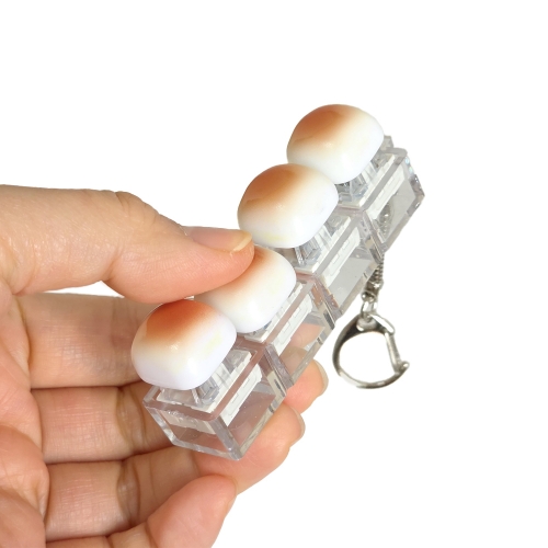 구운 식빵 딸깍이 테트리스 키보드 키링 열쇠고리 (6개)