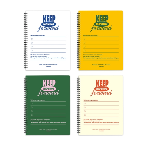 킵무빙 소프트 노트 (4개)