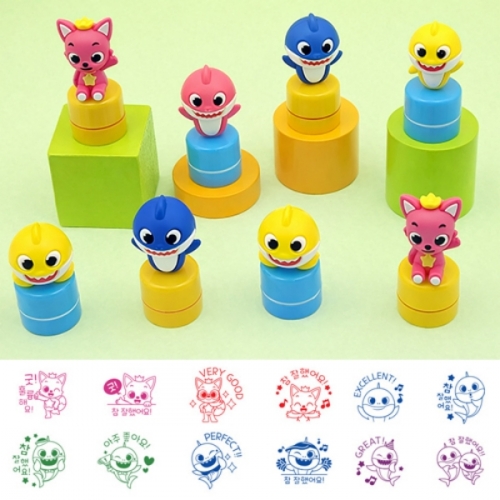 [만들기대장]핑크퐁 아기상어 칭찬도장_랜덤