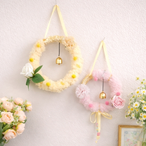 모루 봄꽃 리스 만들기 diy 키트