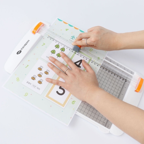 로드메일코리아 A4 트리머 재단기 TT-500 눈금자 확장기능