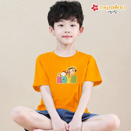 국산 시원한 쿨론 반팔 티셔츠 기능성 스포츠웨어 쿨티 러브 투게더