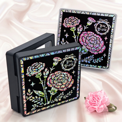 [탑키드] 카네이션 홀로그램 자개 스티커 보석함 만들기