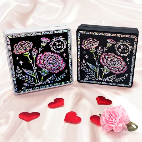 [탑키드] 카네이션 홀로그램 자개 스티커 보석함 만들기