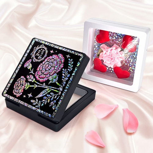 [탑키드] 카네이션 홀로그램 자개 스티커 보석함 만들기