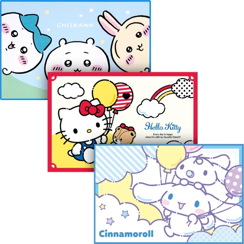 피크닉매트 3종 세트 (헬로키티 시나모롤 먼작귀)