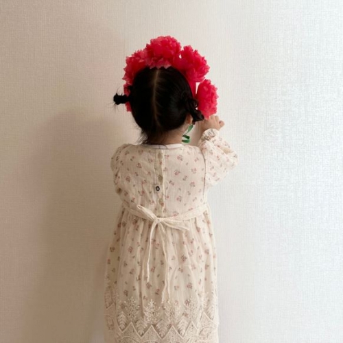 카네이션 귀도리DIY