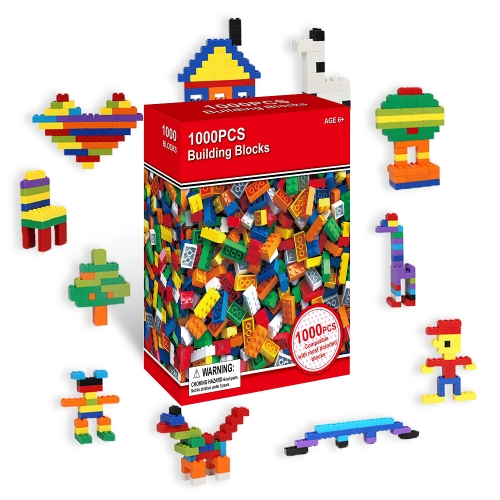 토이토 레고 호환 리필 블럭 1000pcs 블록 놀이 세트