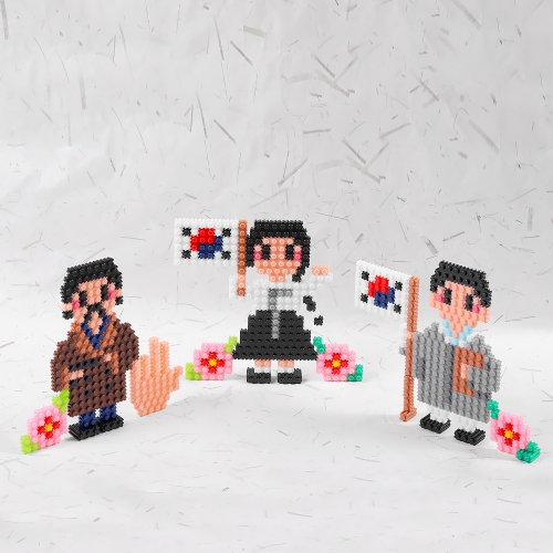 8mm 디폼블럭 우리나라 위인 만들기