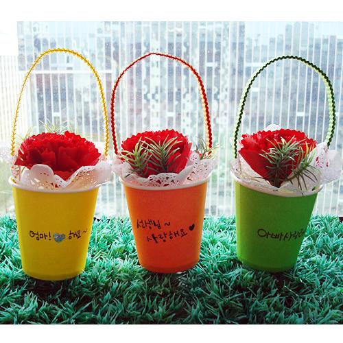 [쫑이닷컴] 카네이션 바구니(1개)