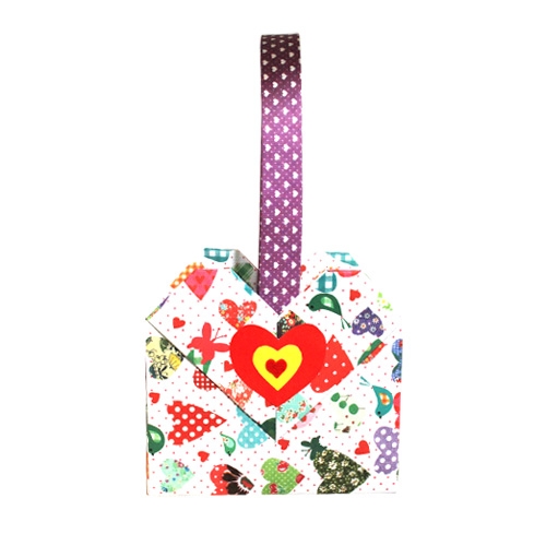 [감성쫑이] 하트 바구니(5묶음)