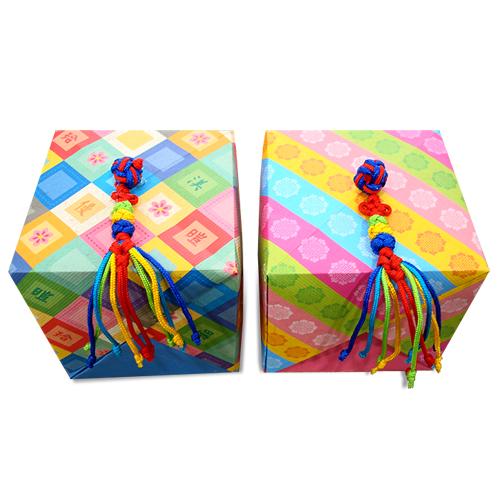 [steam & smart] 도형접기를 이용한 전통차보관함: 다도수업용(2개)